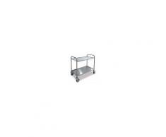 Sirman Carrello di Servizio Inox Sirman TROL 2 Dim. 855 x 535 x 930 mm 2 Vani