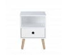 Maisons du Monde Comodino per bambini bianco Dreams