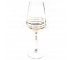 Maisons du Monde Bicchiere da acqua oro SPIRALE