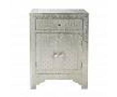 Maisons du Monde Comodino indiano in massello di mango L 45 cm Jaïpur