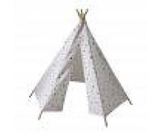 Maisons du Monde Tenda indiana per bambini con motivi a triangoli e stelle