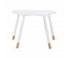 Maisons du Monde Tavolo nuvola bianco per bambini, 65 cm Dreams