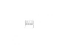 Maisons du Monde Culla con sbarre per neonato bianca, 40x80 cm Bulle