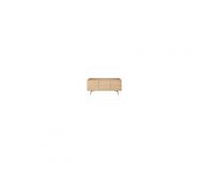 Maisons du Monde Credenza a 3 ante in legno massello di quercia Keops