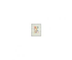 Maisons du Monde Strofinaccio in cotone con stampa multicolore