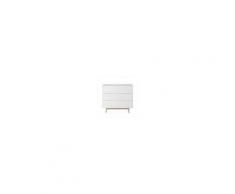 Maisons du Monde Cassettone vintage bianco Artic