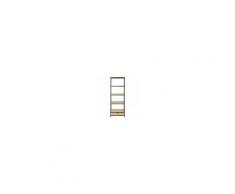 Maisons du Monde Scaffale stile industriale a 1 cassetto in abete massiccio e metallo Long Island