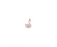 Maisons du Monde Salvadanaio cigno in ceramica rosa