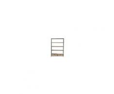 Maisons du Monde Scaffale stile industriale a 2 cassetti in abete massiccio e metallo Long Island