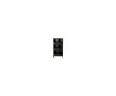Maisons du Monde Scaffale stile industriale a rotelle a 6 cassetti in metallo Clayton