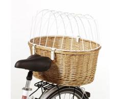 Cesta posteriore da bici con grata L 53 x P 35 x H 43 cm