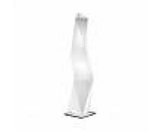 Slamp Lampada da terra Diamond large, bianco/alluminio