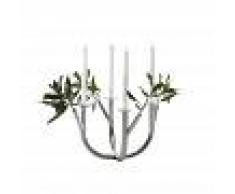 Driade Candelabro INSIEME, acciaio nichelato