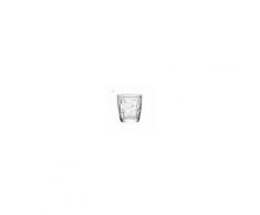 Tavola a colori Set 6 bicchieri acqua in vetro DIAMOND cl 30, trasparente