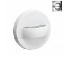 Silamp Lampada led applique 7W BIANCO disco luce Muro applicazione Interno e Esterno