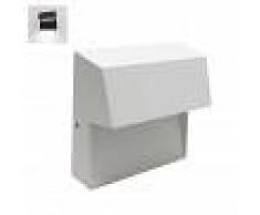 Silamp Lampada led applique led 7W versione bianca luce Muro applicazione Interno e Esterno