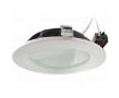 Silamp Faretto LED 30W da incasso vetro satinato spessore 60 mm diametro 223 mm