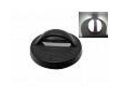 Silamp Lampada led applique 7W NERO forma disco luce Muro applicazione Interno e Esterno