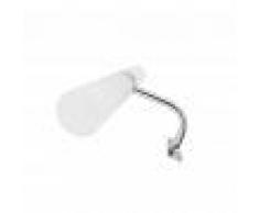 Silamp Lampada led da parete doppia luce quadro Bagno Applique Led