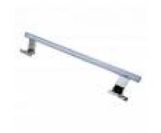 Silamp Lampada led da parete 9.6w quadro bagno con doppia staffa di fissaggio
