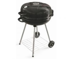 Barbecue A Carbone Carbonella Tondo Con Ruote Soriani Sun-day Nero
