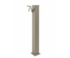 Fontana Da Giardino Con Doppio Rubinetto Belfer 42qrr Tortora