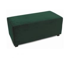 Panca In Velluto 100x48x44 Cm Soriani Verde