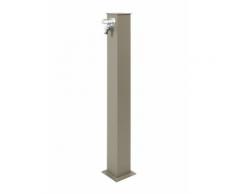 Fontana Da Giardino Con Rubinetto Belfer 42q Tortora