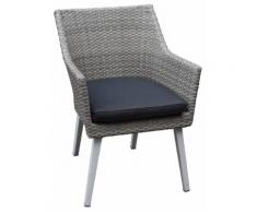 Poltrona Da Giardino In Rattan Con Cuscino Vorghini Boccadasse