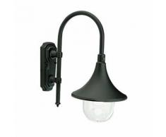 Lampada Applique In Basso Colore Nero Per Esterno Linea Lampara Sovil