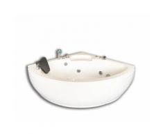 Vasca Da Bagno Idromassaggio Angolare 135x135 Cm Carnelli Dubai