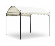 Gazebo Da Giardino 3x4m In Ferro Morel Boston Bianco