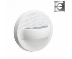 Lampada led applique 7W BIANCO disco luce Muro applicazione Interno e Esterno