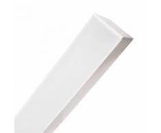 Plafoniera LED 38W 120x19x7cm da Sospensione con cavo acciaio Bianco Pi-5-38W-V