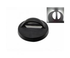 Lampada led applique 7W NERO forma disco luce Muro applicazione Interno e Esterno