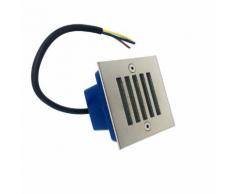 Faretto incasso Segnapasso LED 7w quadrato da parete smd 2835 F86-7W