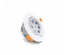 Faretto LED 7W da incasso diametro 109 mm orientabile 220v Fi35-7W