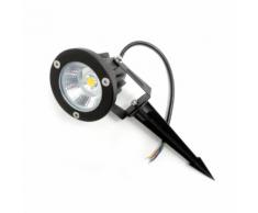 Faretto led picchetto 6w da esterno Cob con staffa F16-COB6W Silamp