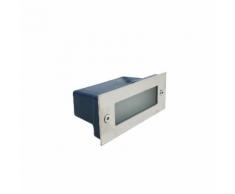 Faretto segnapasso Led 4w Rettangolare da muro incasso smd 2835 FC1-4W