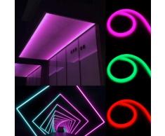 Striscia LED Tubo flessibile a METRO 220v 60LED/m SMD2835 luce neon IP44