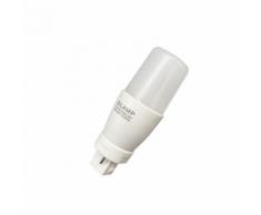 Lampadina LED a cilindro PL9A 9W G24 attacco a 2 pin L87-9W