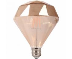 Lampadina LED filamento E27 6W ambrato elegante Diamante L76-6W-DIMM