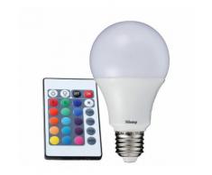 Lampadina Led Rgb 5W E27 con Telecomando Cambiacolore