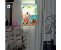 Linea Zero Illuminazione Pirati Applique Da Parete Cameretta Bambini