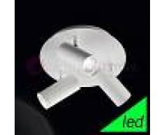 Perenz Srl Dab Plafoniera Con 3 Faretti Orientabili Bianca A Led Design Moderno