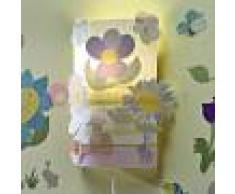 Linea Zero Illuminazione Fiori Applique Da Parete Cameretta Bambini
