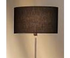 Antealuce Klass Piantana Marrone Con Paralume Moka Design