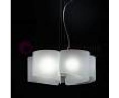 Selene Illuminazione Papiro Lampadario Sospensione In Cristallo D.65 Design Moderno