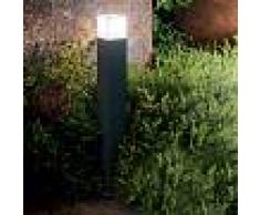 Gea Luce Srl Seattle Lampioncino Paletto H. 60 Cm Da Esterno Moderno Ip44