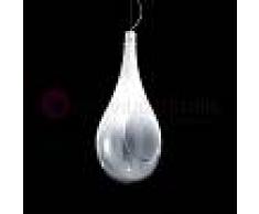 Selene Illuminazione Goccia Lampada A Sospensione Vetro Soffiato D.30 Design Moderno